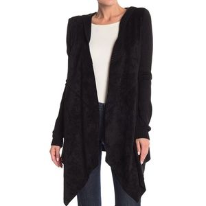 NEW [BLANKNYC] faux suede drape sweater jacket